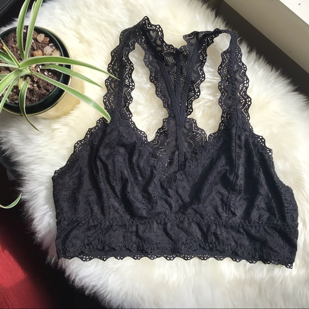Black Lace Bralette
